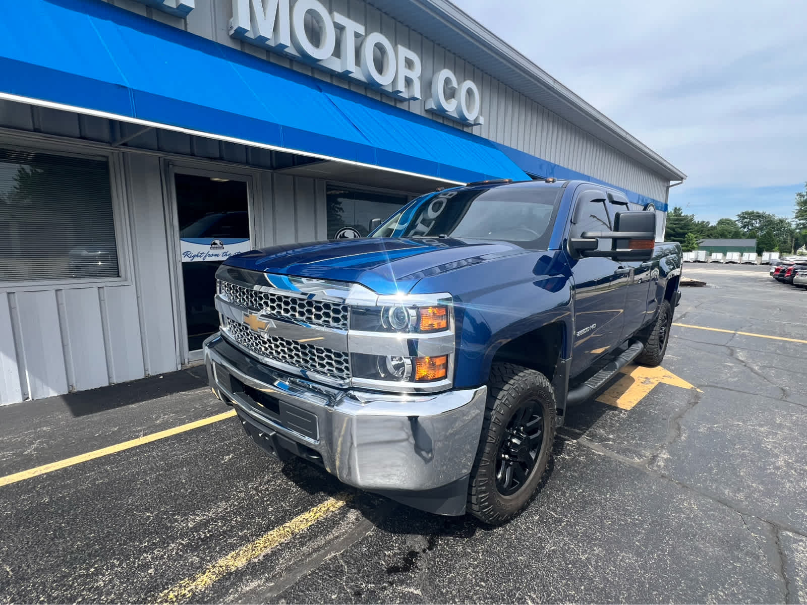 2019 Chevrolet Silverado 2500 HD — rear three-quarter view